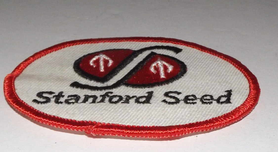 Vintage Stanford Seed Iron/Sew On Embroidered Patch