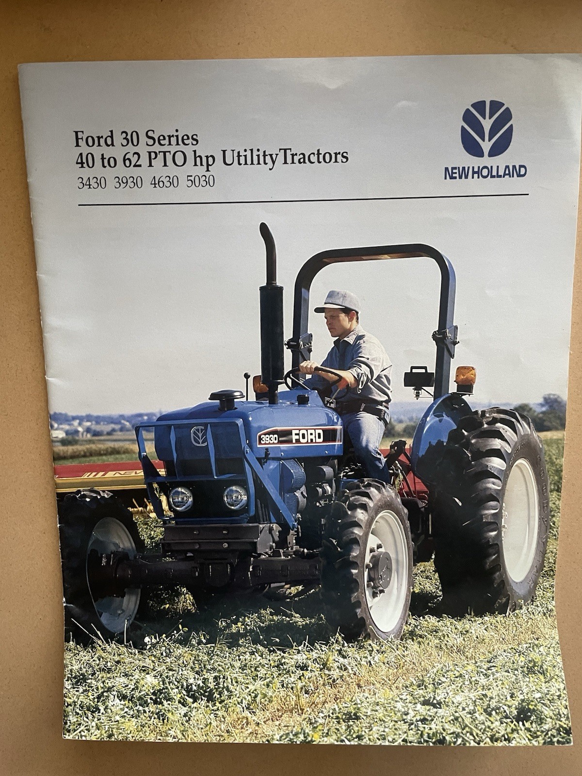 Ford New Holland 1995 Ford 30 Series Utility Tractors Full Color Dealer Brochure
