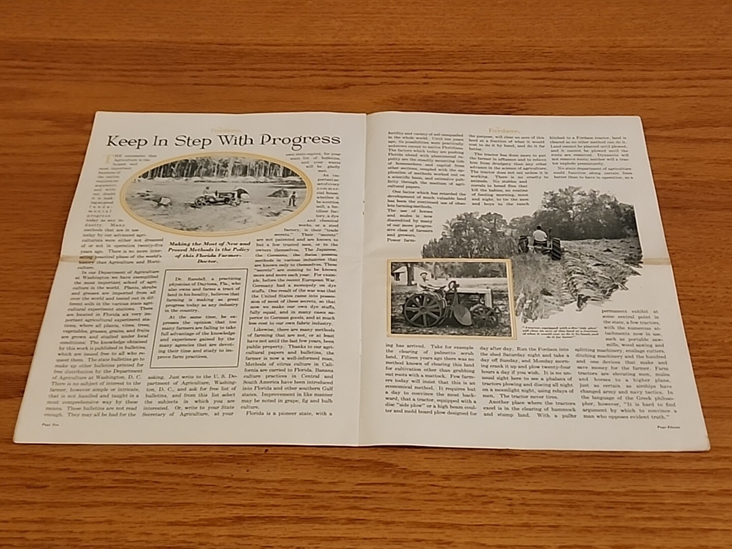 The Fordson Magazine April 1925 Vintage Original