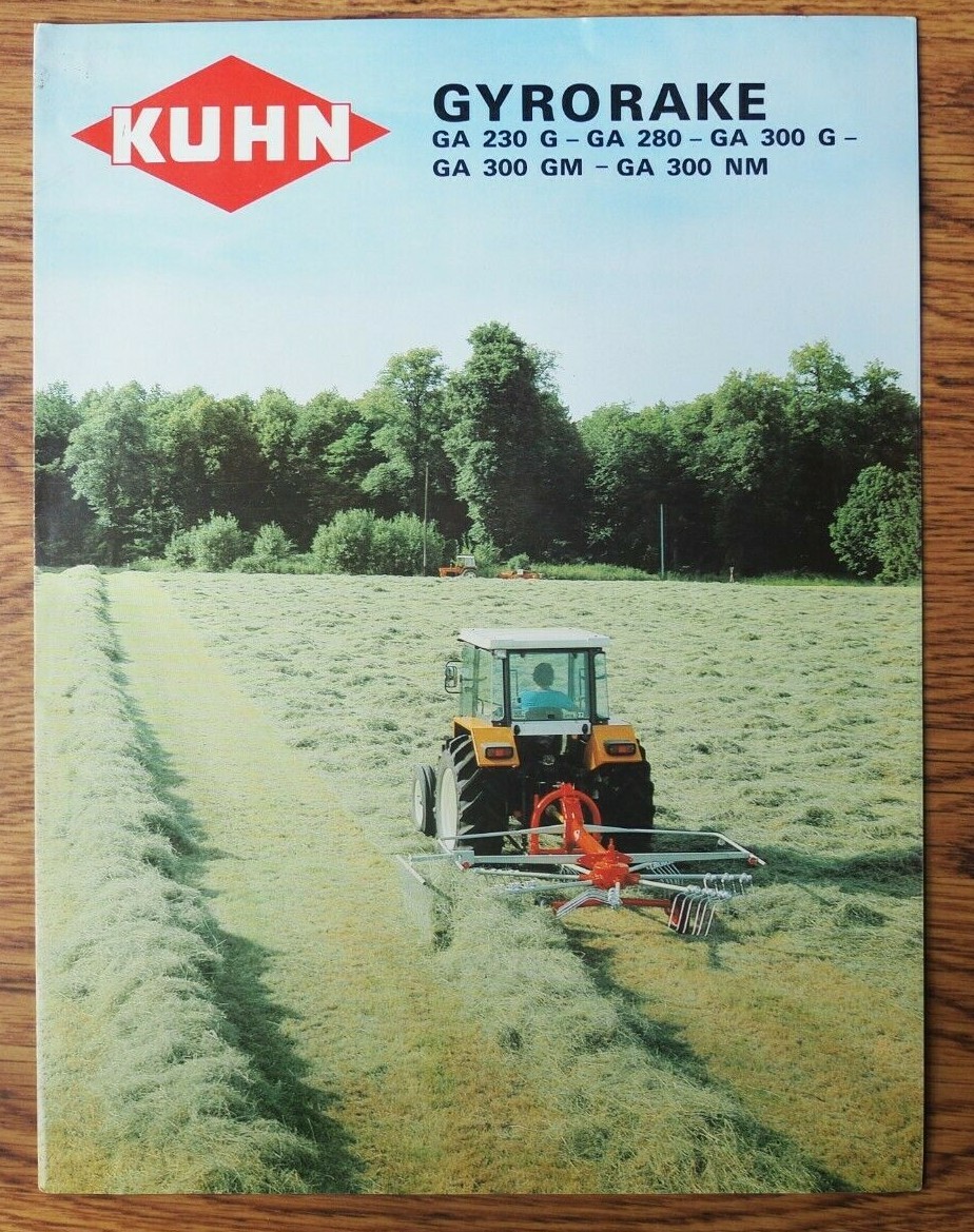 KUHN Gyrorake Color Sales Brochure 230 280 300 + FC250 – FC 300