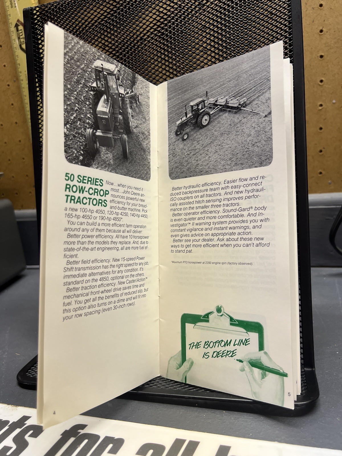 1983 John Deere New Products Pamphlet Farm Equipment