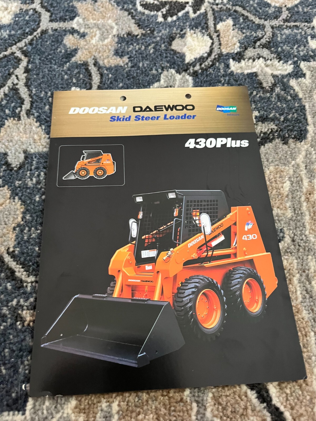 Doosan Daewoo 430 Plus Skid Steer Loader Brochure FCCA