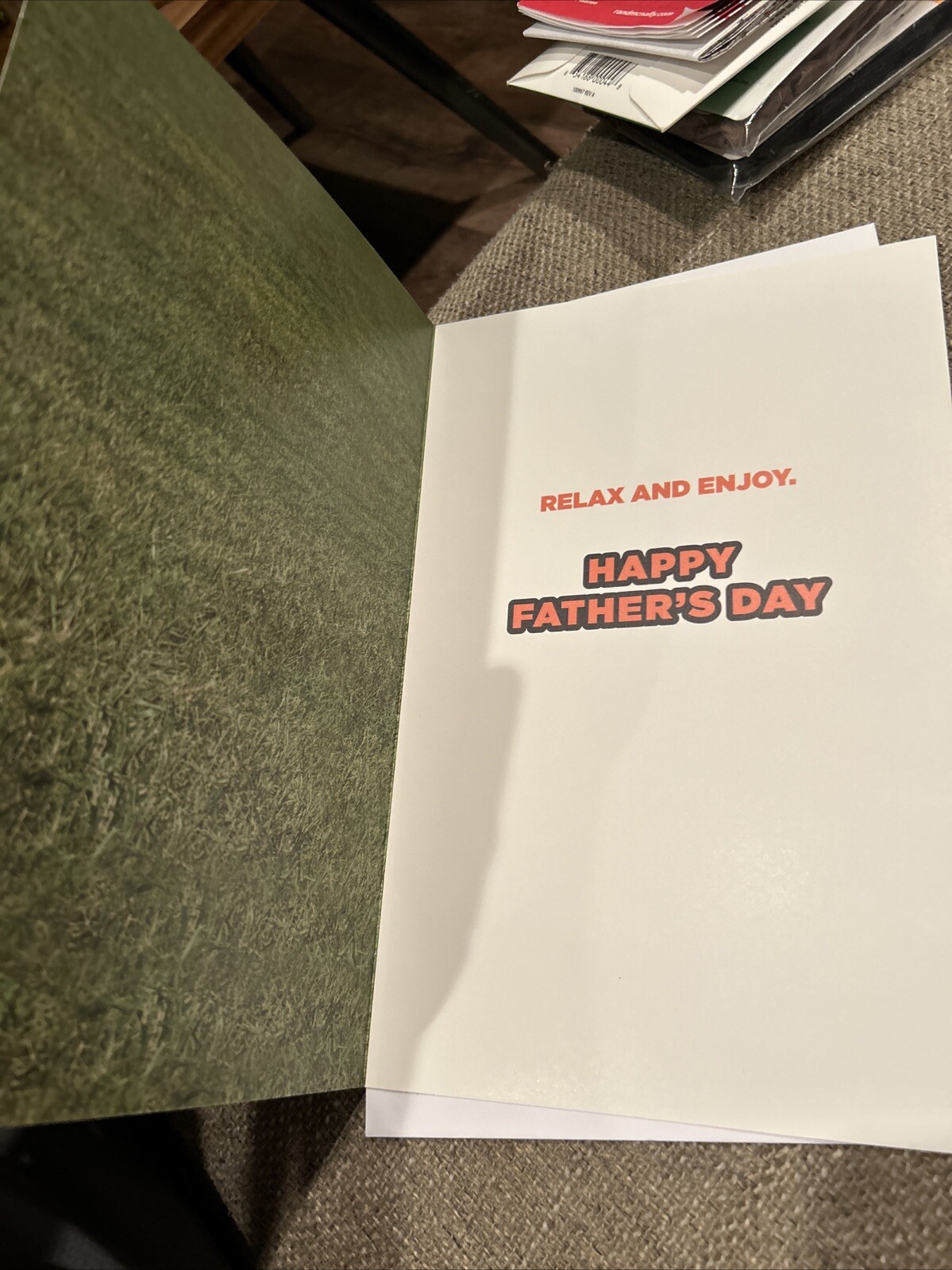 American greetings tractor Father’s Day card