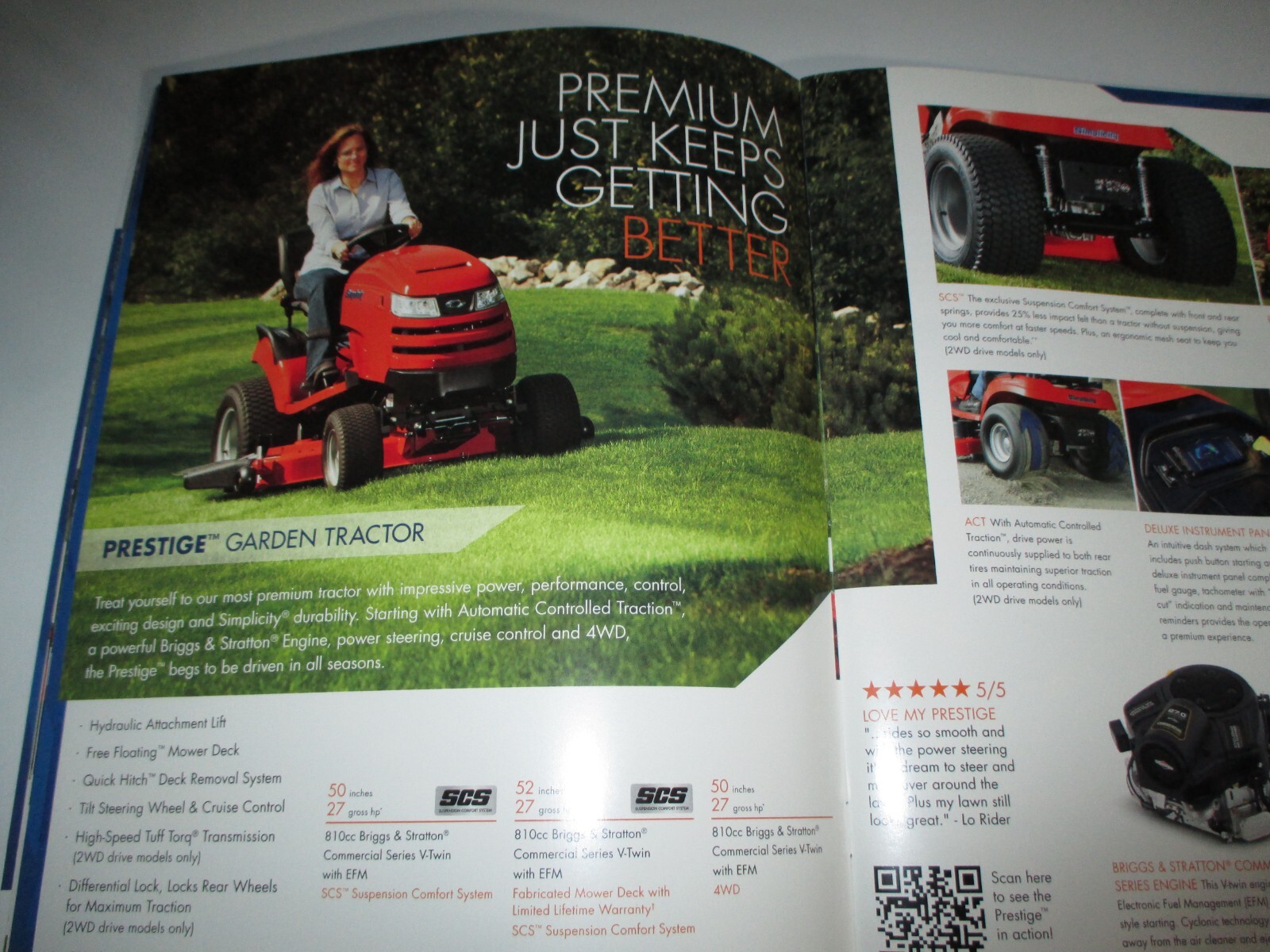 *Simplicity 2016 Lawn Garden Tractors & Zero Turns Sales Catalog Manual Brochure