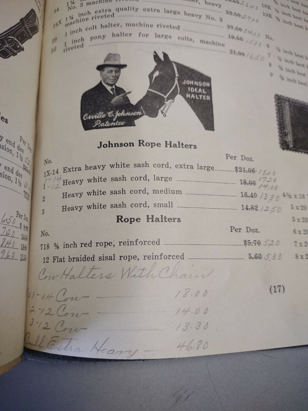 The lea Company Manufacturers Harness and Horse Collars Elgin Ill. 1928 catalog