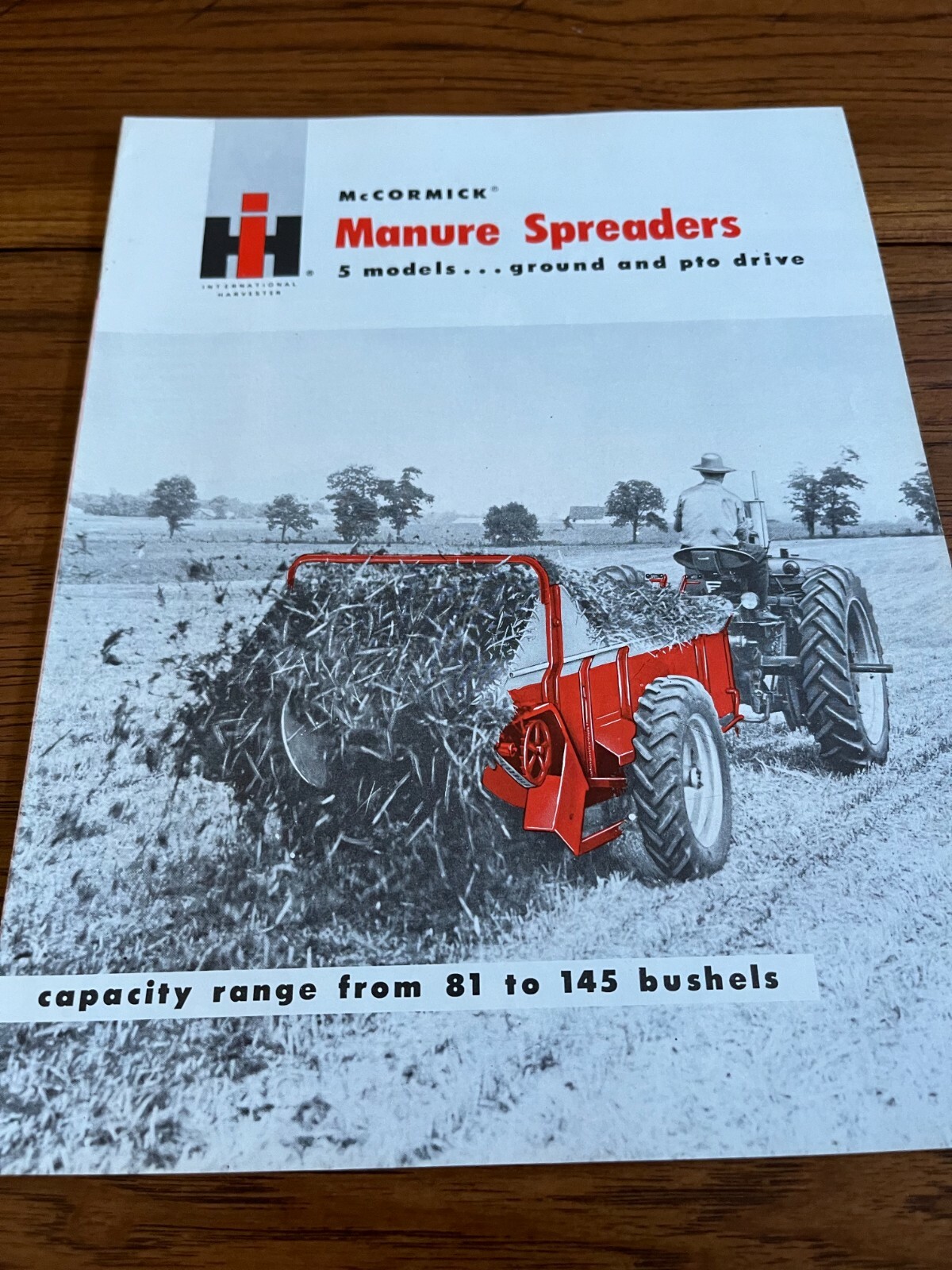 International Harvester Manure Spreader For 1961 Brochure FCCA