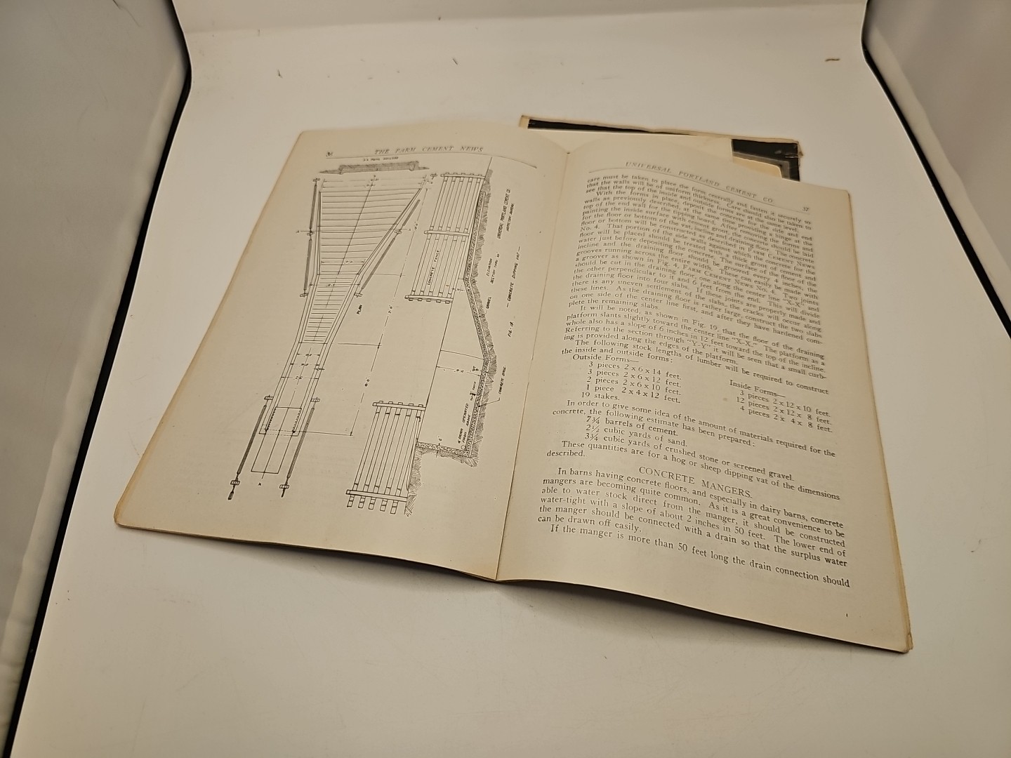 3 farm catalog concrete cement 1918 etc dairy portland silo book