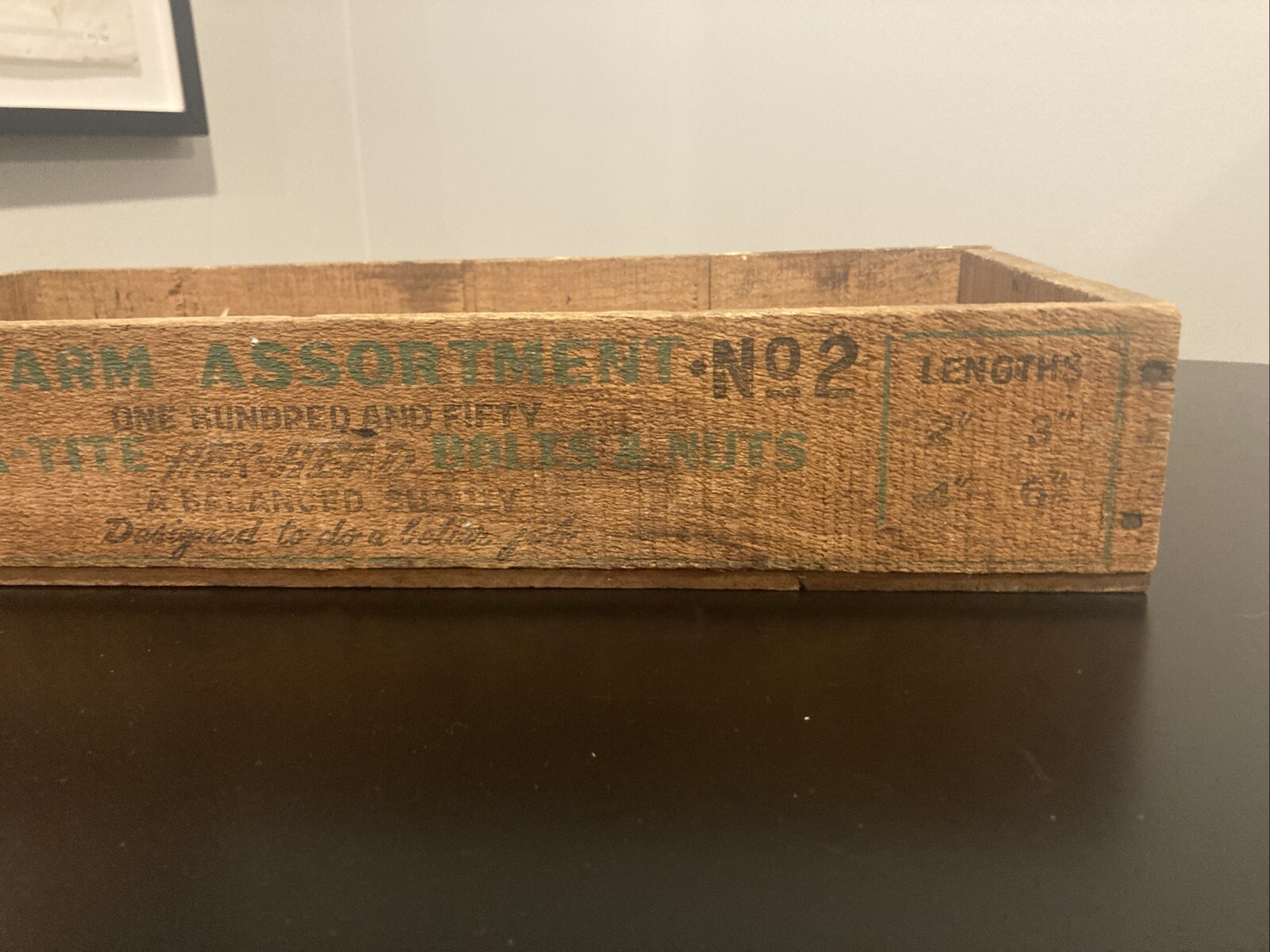 Vintage Crate Lewis Bolt & Nut Company, Farm Assortment