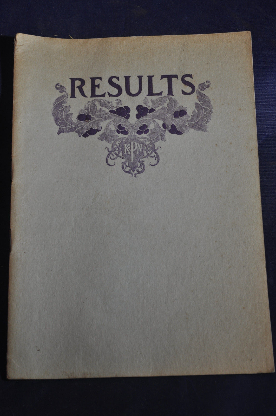 Ca 1920 German Kali Works Brochure on New York Fertilizer Results