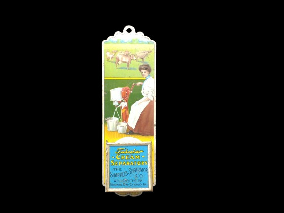 Rare Sharples Separator Co. Tubular Cream Separators Advertising Match Holder
