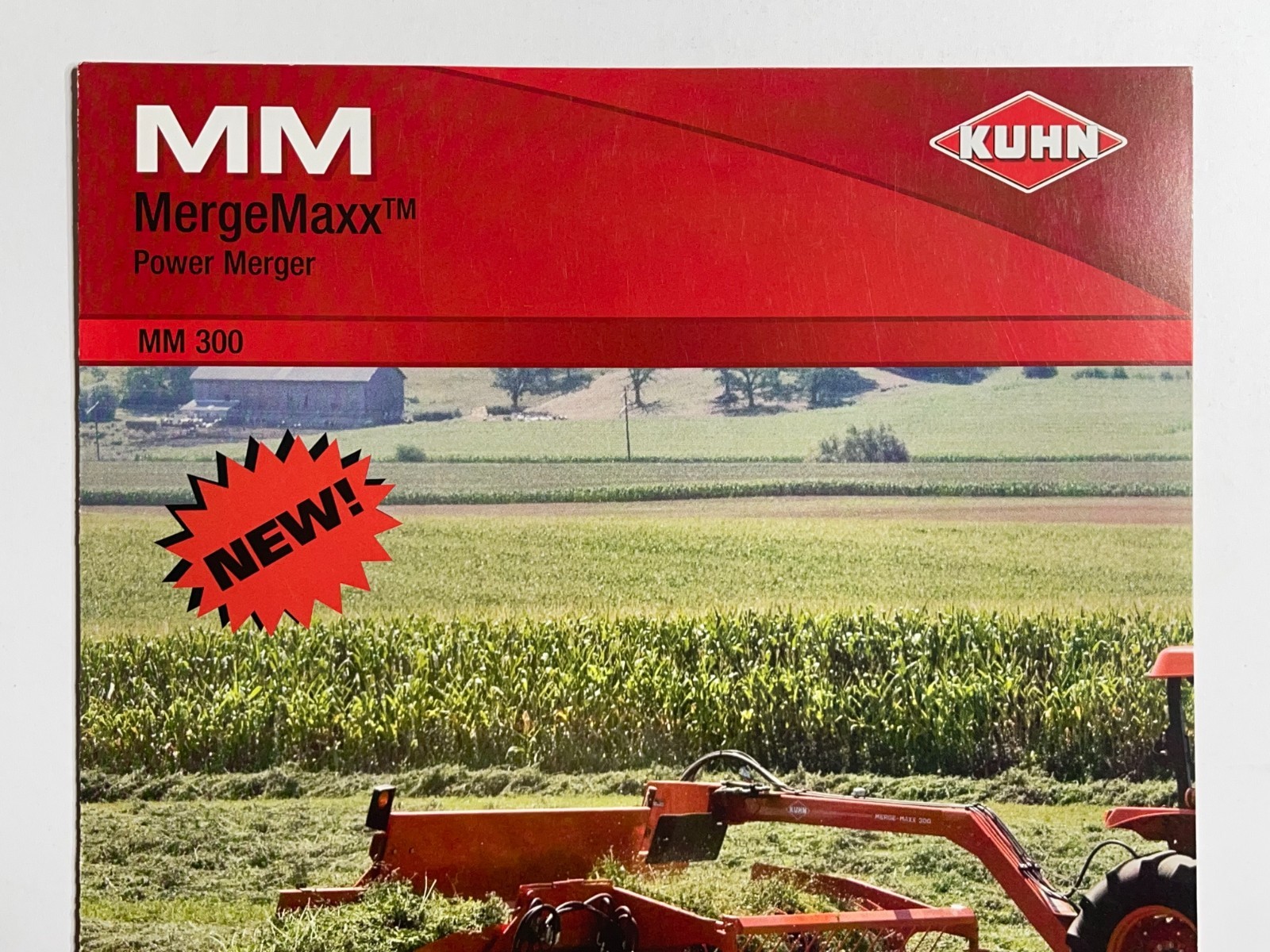 Kuhn MM300 MergeMaxx Power Merger Sales Brochure *Showroom Booklet*