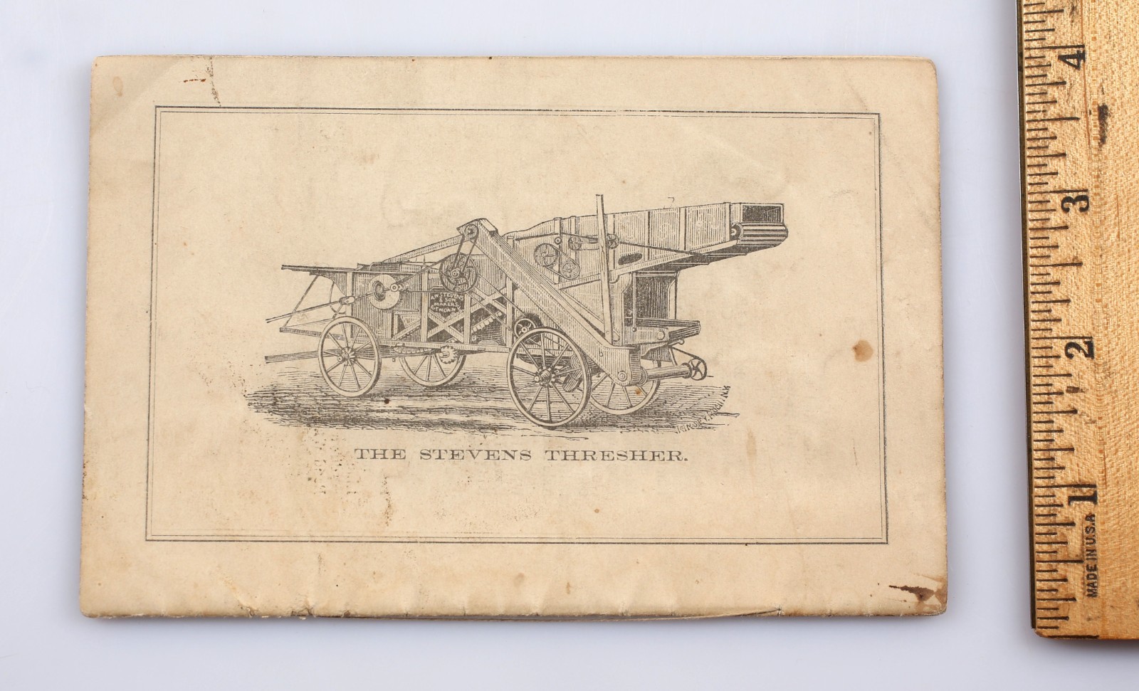 Vintage Stevens Threshers Horse Powers Parts Repairs Catalog c. 1880 Auburn NY