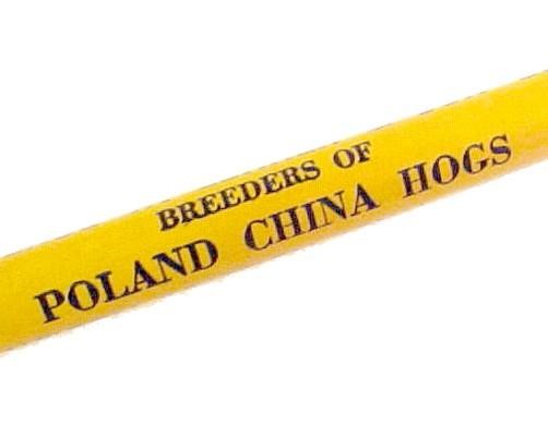 Clarence W Lenker & Son – Bill Lead Pencil Vintage Iowa IA Advertising Souvenir