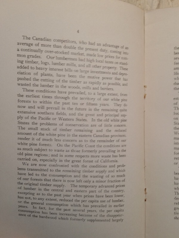c1900 Forest Conservation by Thomas Barlow TB Walker