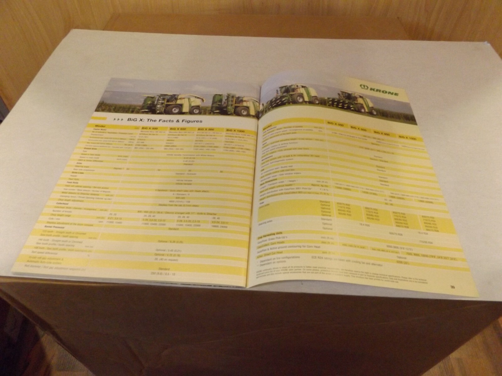 KRONE BIG-X THE FORAGE HARVESTER. LITERATURE # BIG X (EN) 02/08 080421