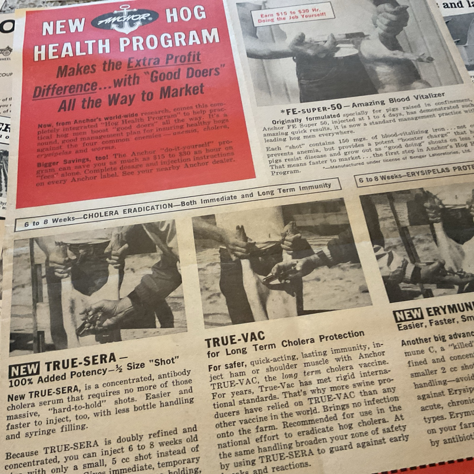 ~50 Farm Related Print Ads 1940-1960 Sprayers Buildings Equipment Fence More