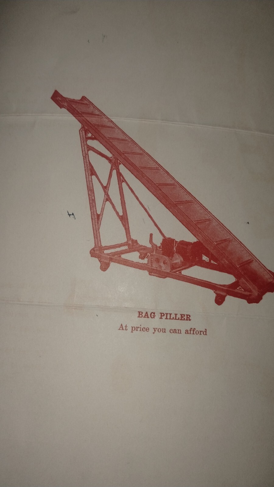 Coal Loader Conveyor Brochure Whitnall Sales Watertown Wisconsin 1942