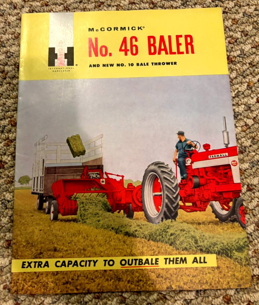 International Harvester No. 46 Baler For 1961 Brochure FCCA25