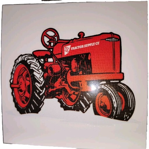 Lot of 15 Tractor Stickers Red -Tractor Supply Neighbors Club Live Life Out Here