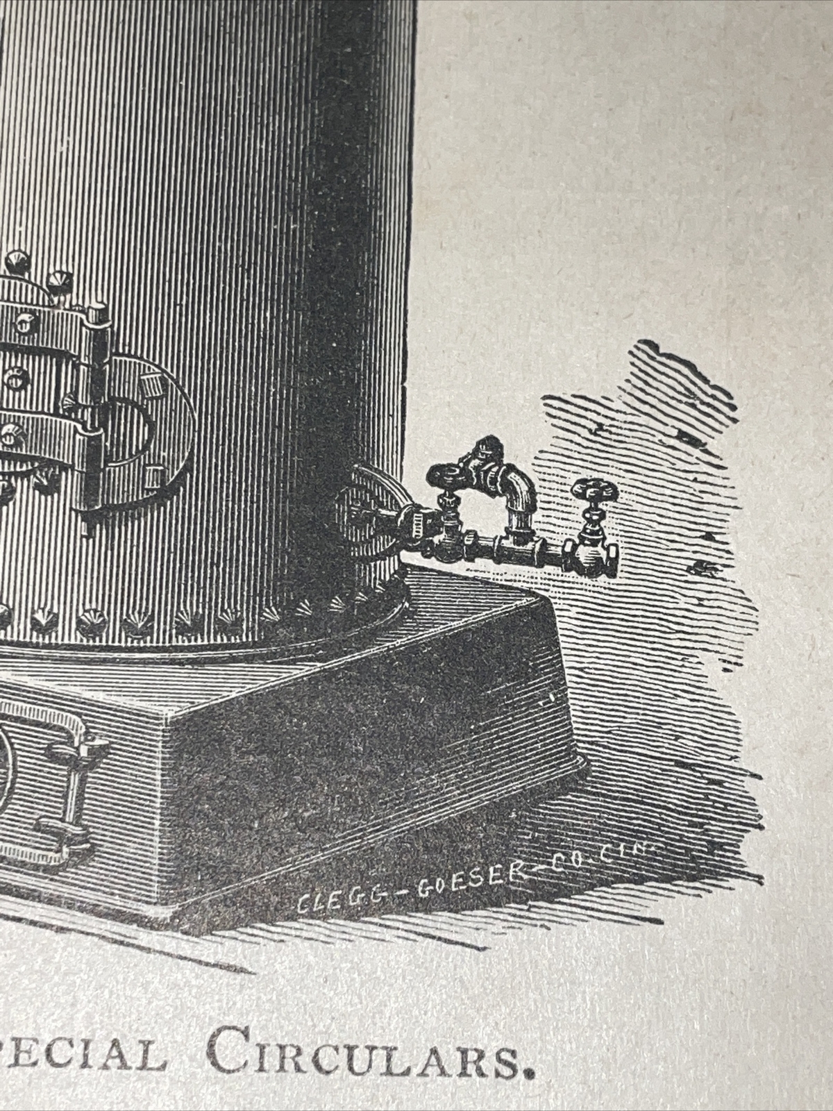 1891 Baldwin – Steel Boiler – Farm Advertising – New Orleans