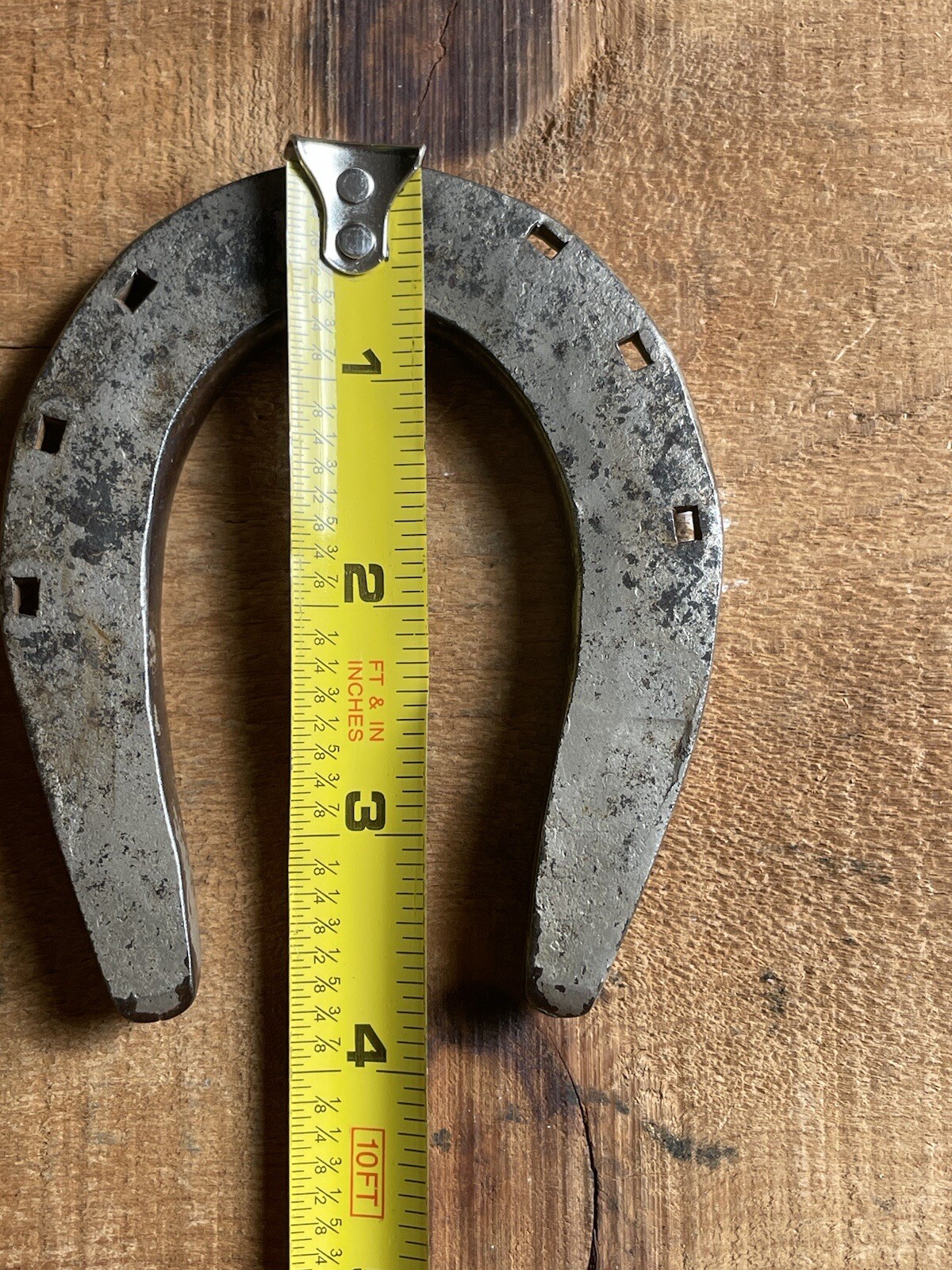 Antique J Munz Farm Implement Co. Advertising Horse Shoe Paperweight Home Decor