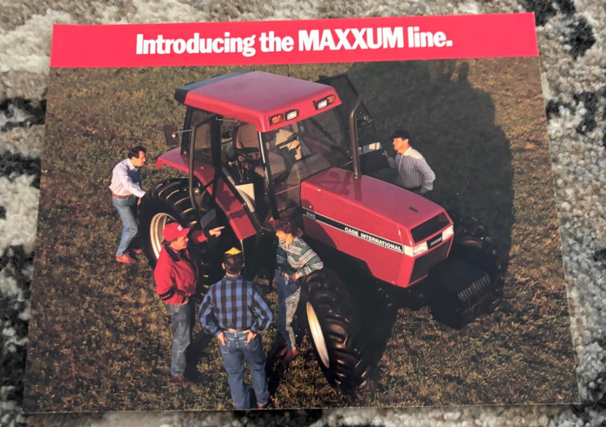 Case International 5120 5130 5140 Maxxum Tractor For 1989 Brochure FCCA25