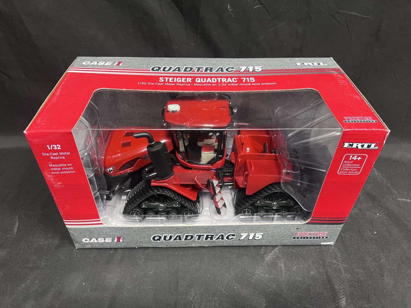 CASE IH QUADTRAC 715 1/32 SCALE DIE-CAST METAL REPLICA ZFN44404
