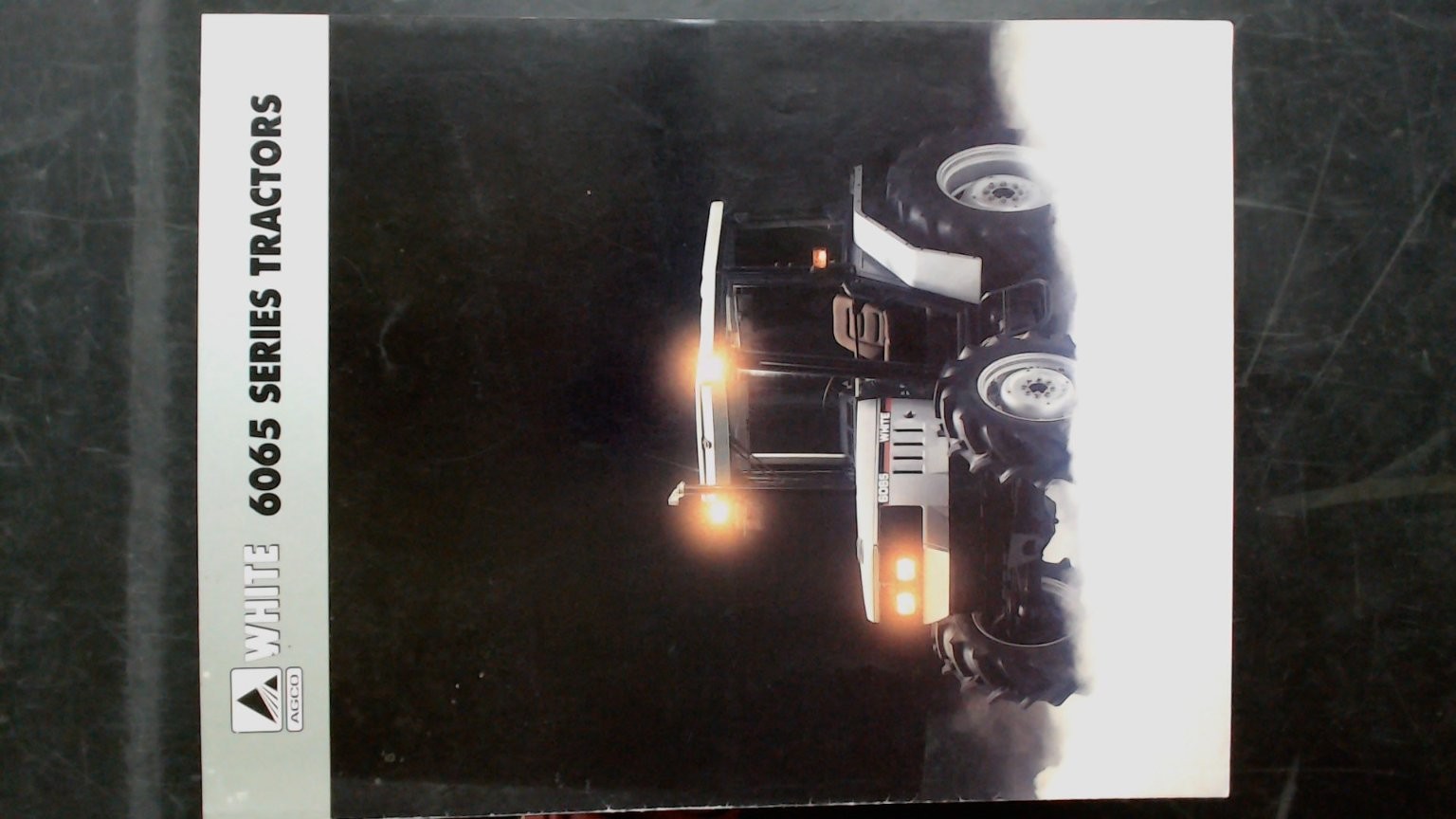 White 6065 Series Tractors Brochure Vintage Agricultural Advertising