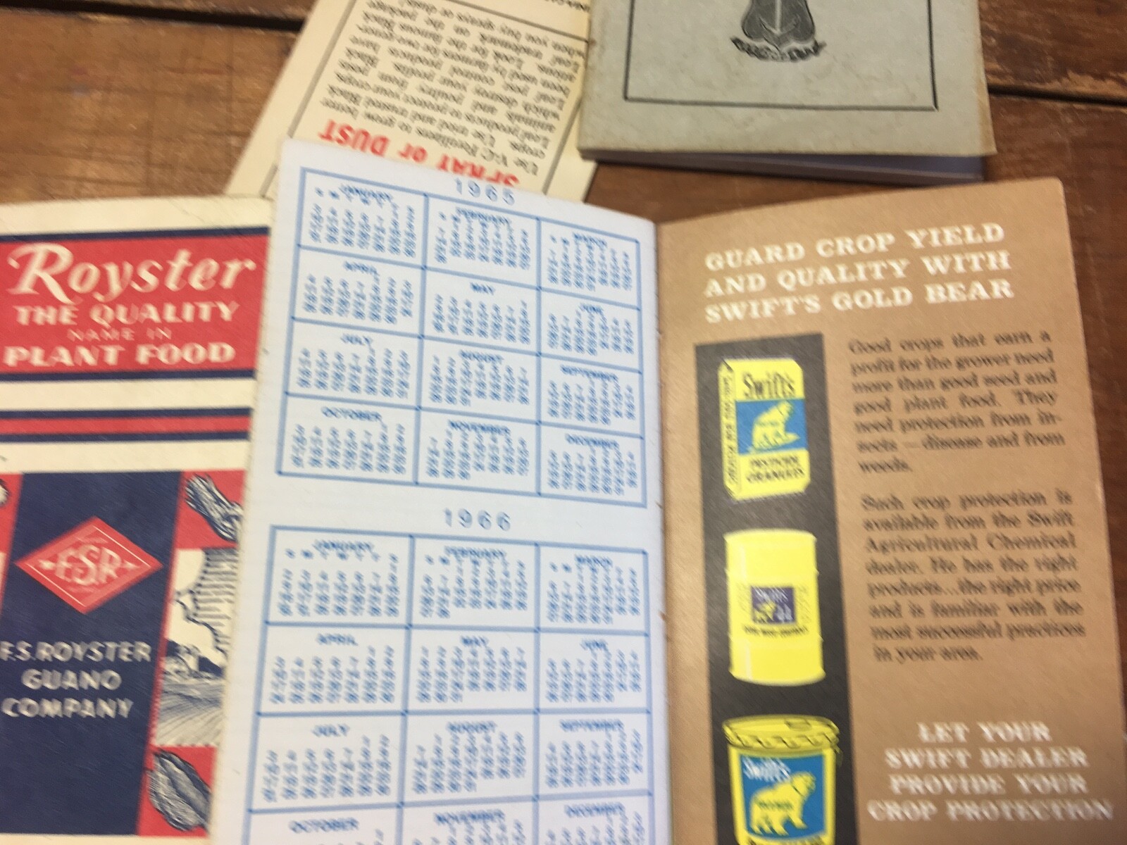 Agricultural Armour VC Royster Fertilizers Rhode Island Dairy Laws Memo Book Pad