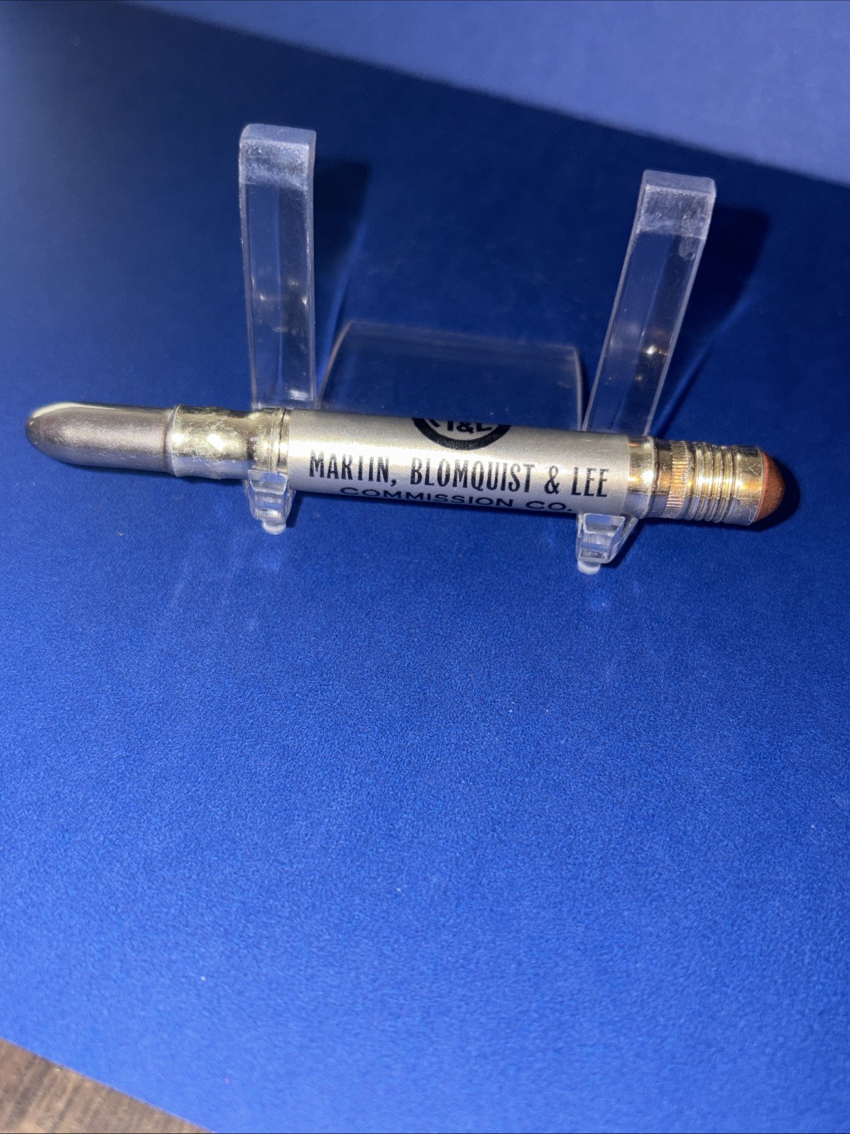Martin Blomquist & Lee Livestock Merchants Kansas City Stockyards Bullet Pencil