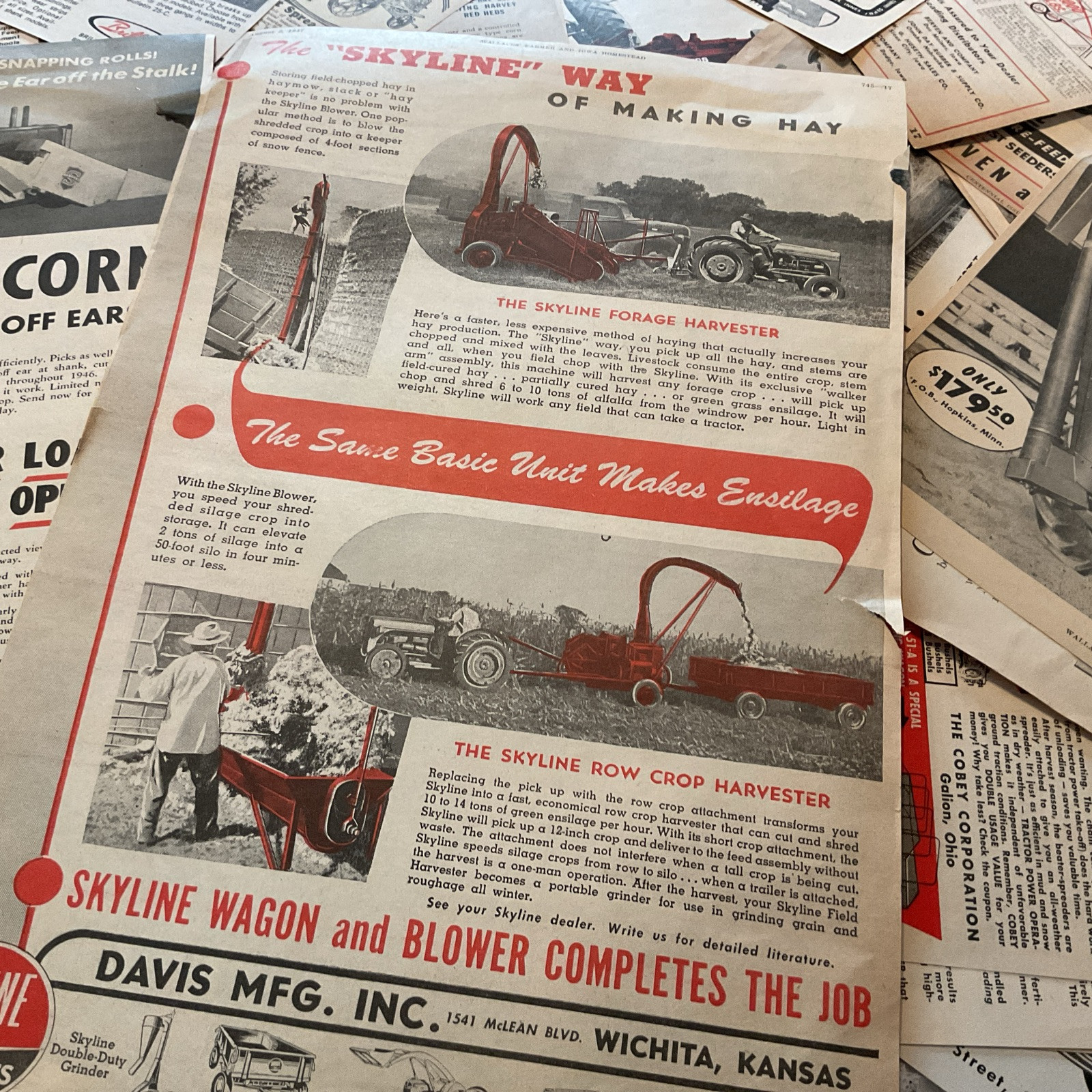 150+ Farming Agricultural Farm Related Print Ads 1920-70’s Vintage