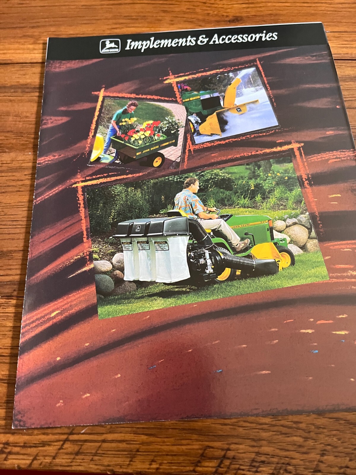 John Deere GT242 262 245 265 320 Lawn & Garden Tractor For 1994 Brochure AMIL21