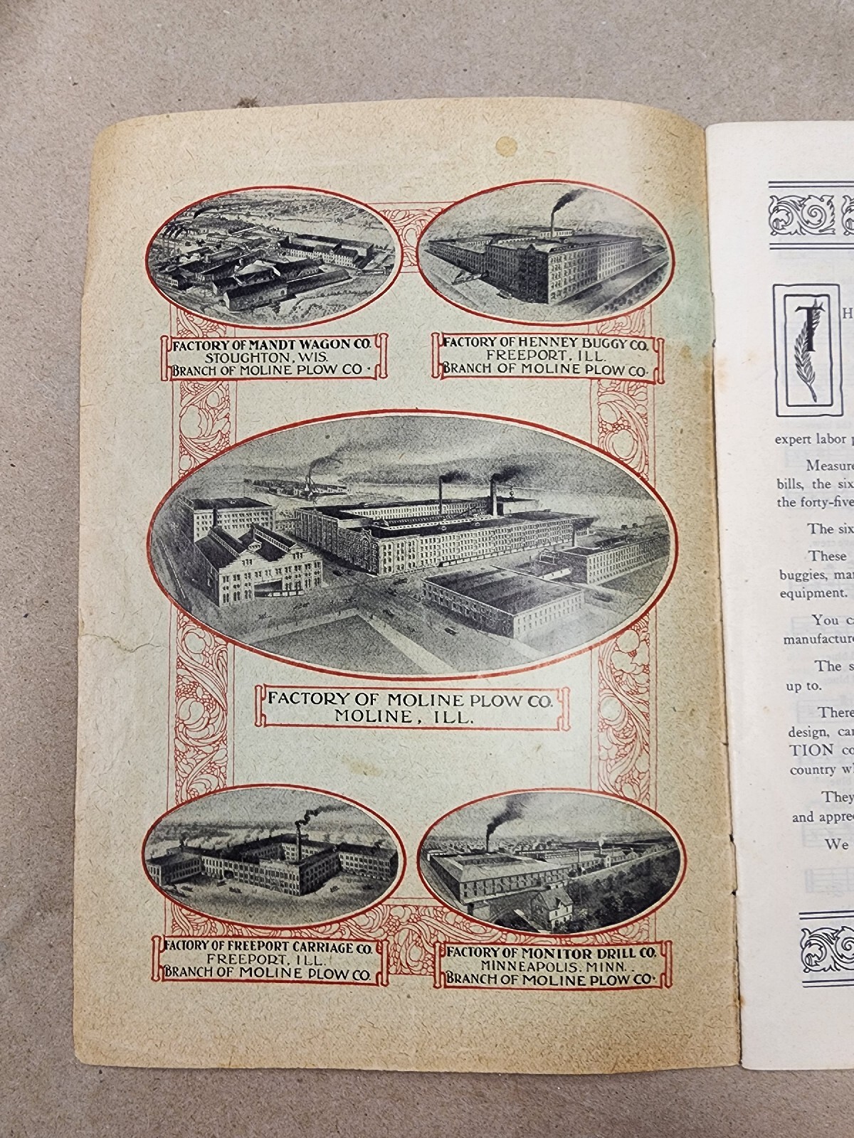 Flying Dutchman Souvenir Song Book Advertising Moline Plow Co Moline, IL