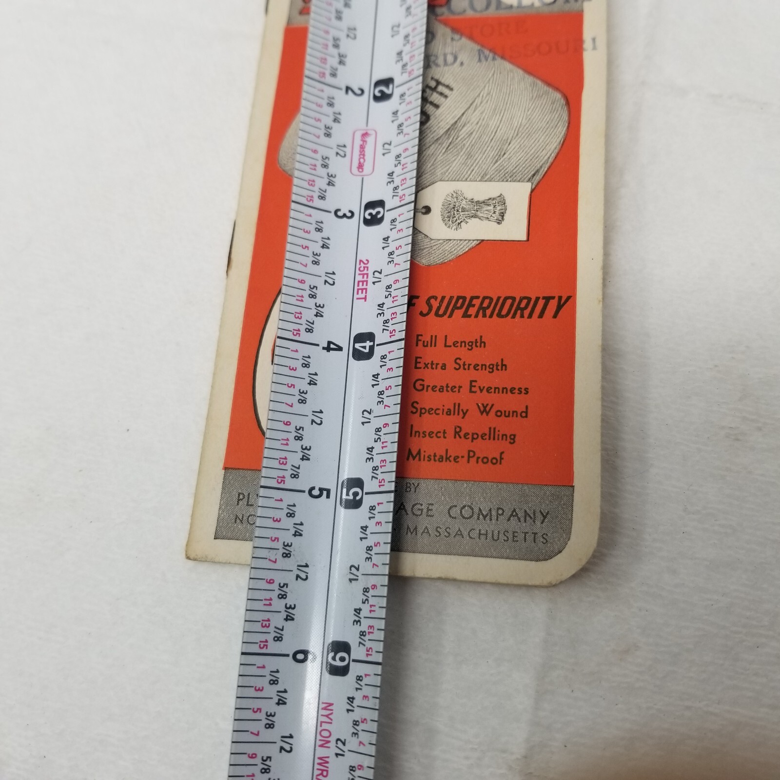 Plymouth Binder Twine Pocket Notebook 1938 Plymouth Cordage Co No. Plymouth Mass
