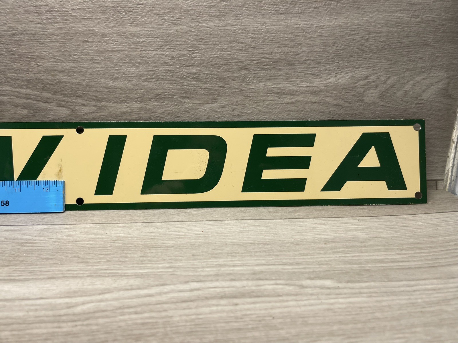 New Idea Vintage Farm Sign