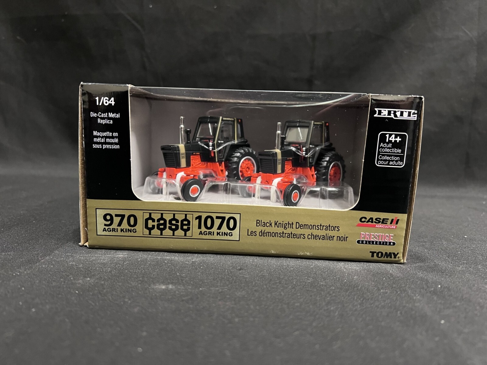 CASE IH BLACK KNIGHT DEMONSTRATORS 970 AND 1070 AGRI KING ZFN44368