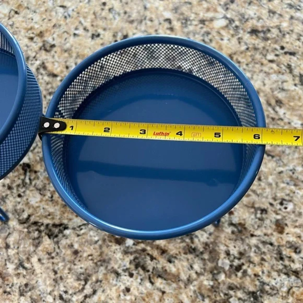 Blue Metal Riser Stands 6&Prime; X 6&Prime; Target Exclusive Qty 2 Brand New