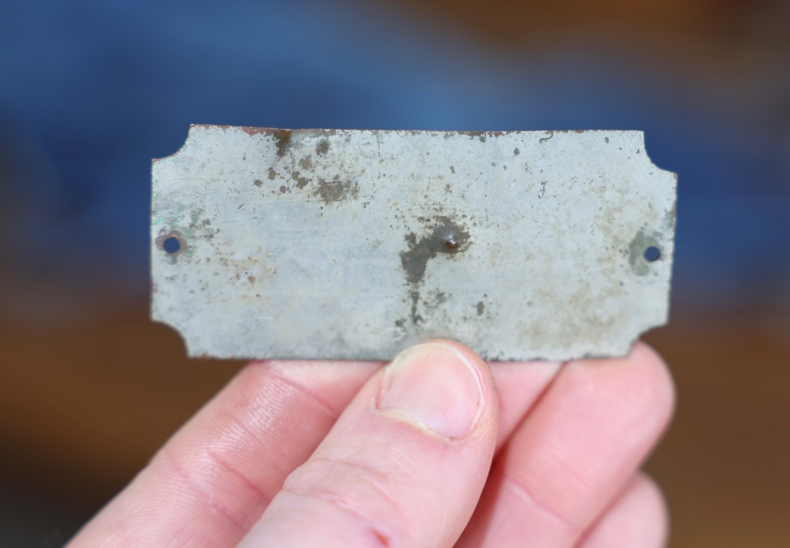 Vintage Lower Electric Incubator Brass Tag Nameplate Emblem White Pigeon MI