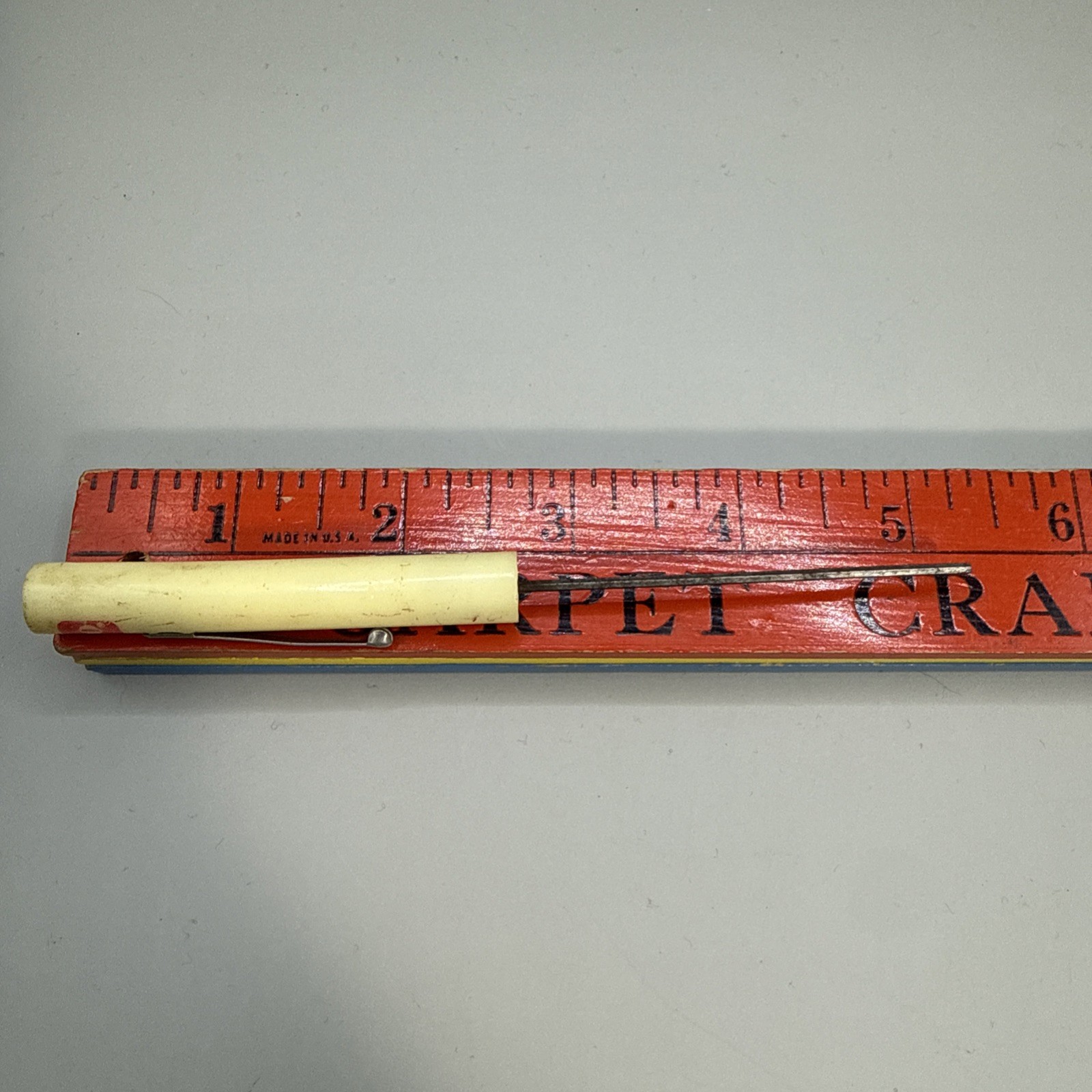 Vintage TORO Advertising Pocket Allen Wrench with Clip Alexander USA 1/32”