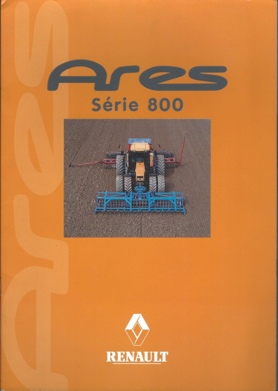 Farm Tractor Brochure – Renault – ARES 816 826 836 – 2003 – FRENCH (F4827)