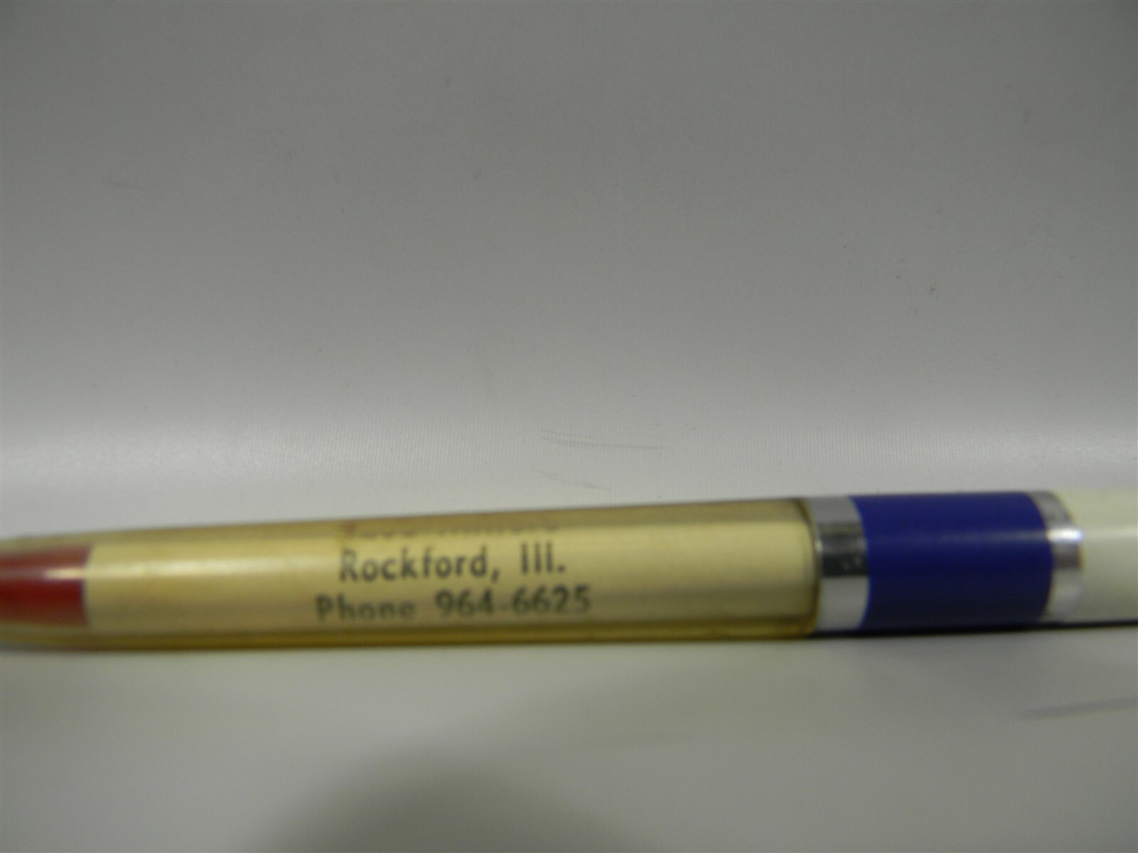 Vintage Swanson Implement Co. Rockford Illinois Advertising Pen – #19 – 2B