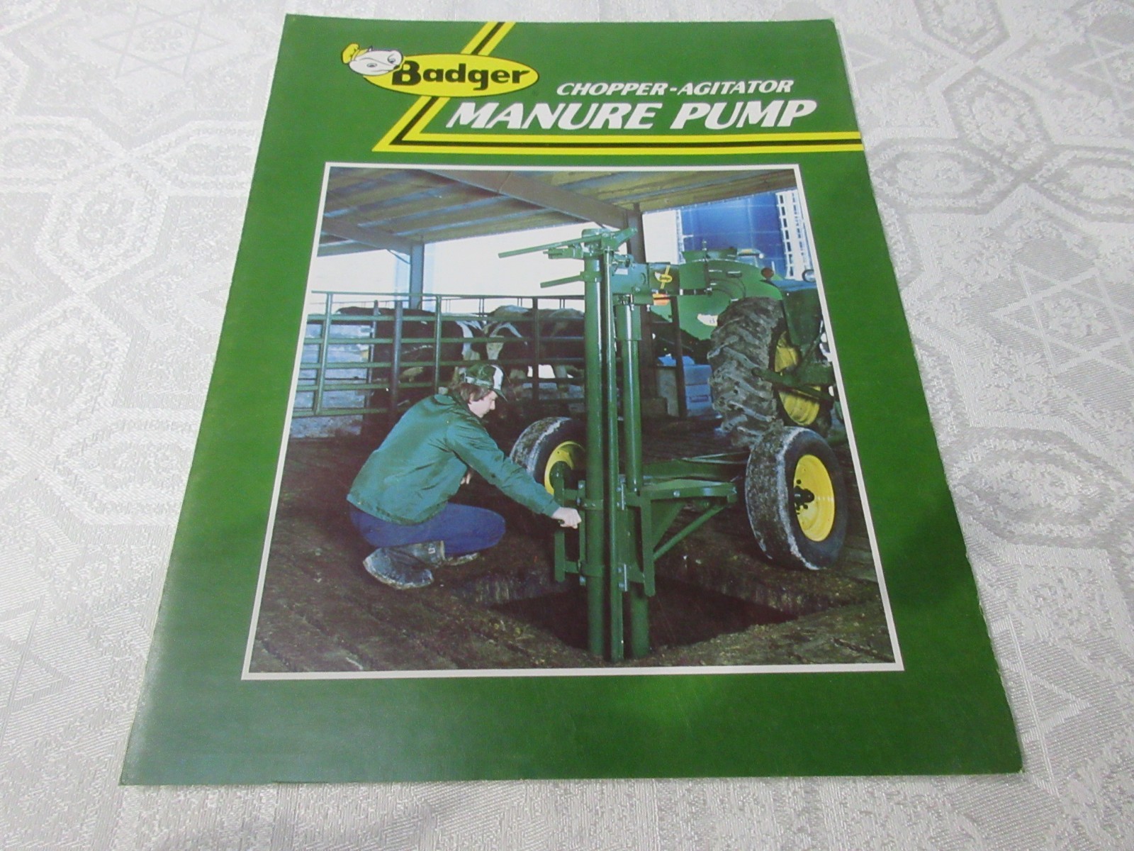 Badger Manure Pump Sales Brochure 4 Page