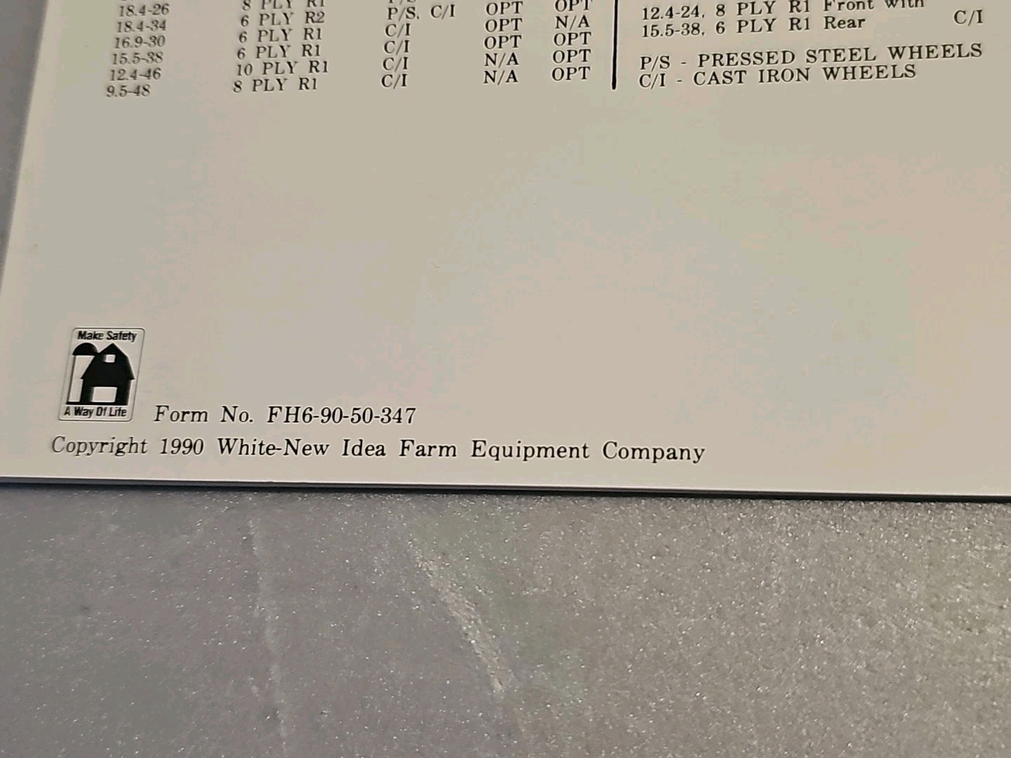 White 60 & 80 Series American Series Tractors Sales Brochure 1990