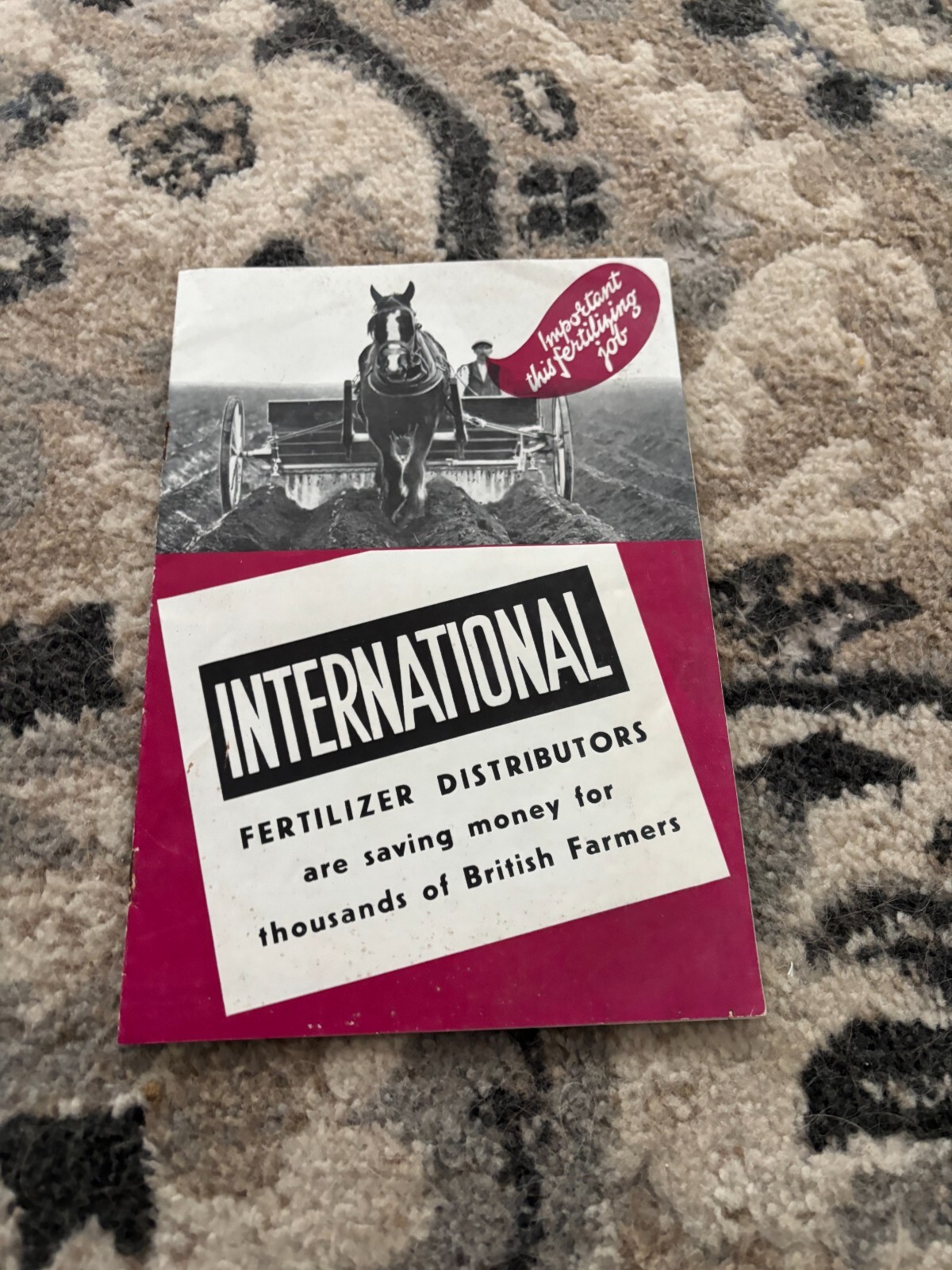 International Harvester Fertilizer Ditributor Brochure FCCA25