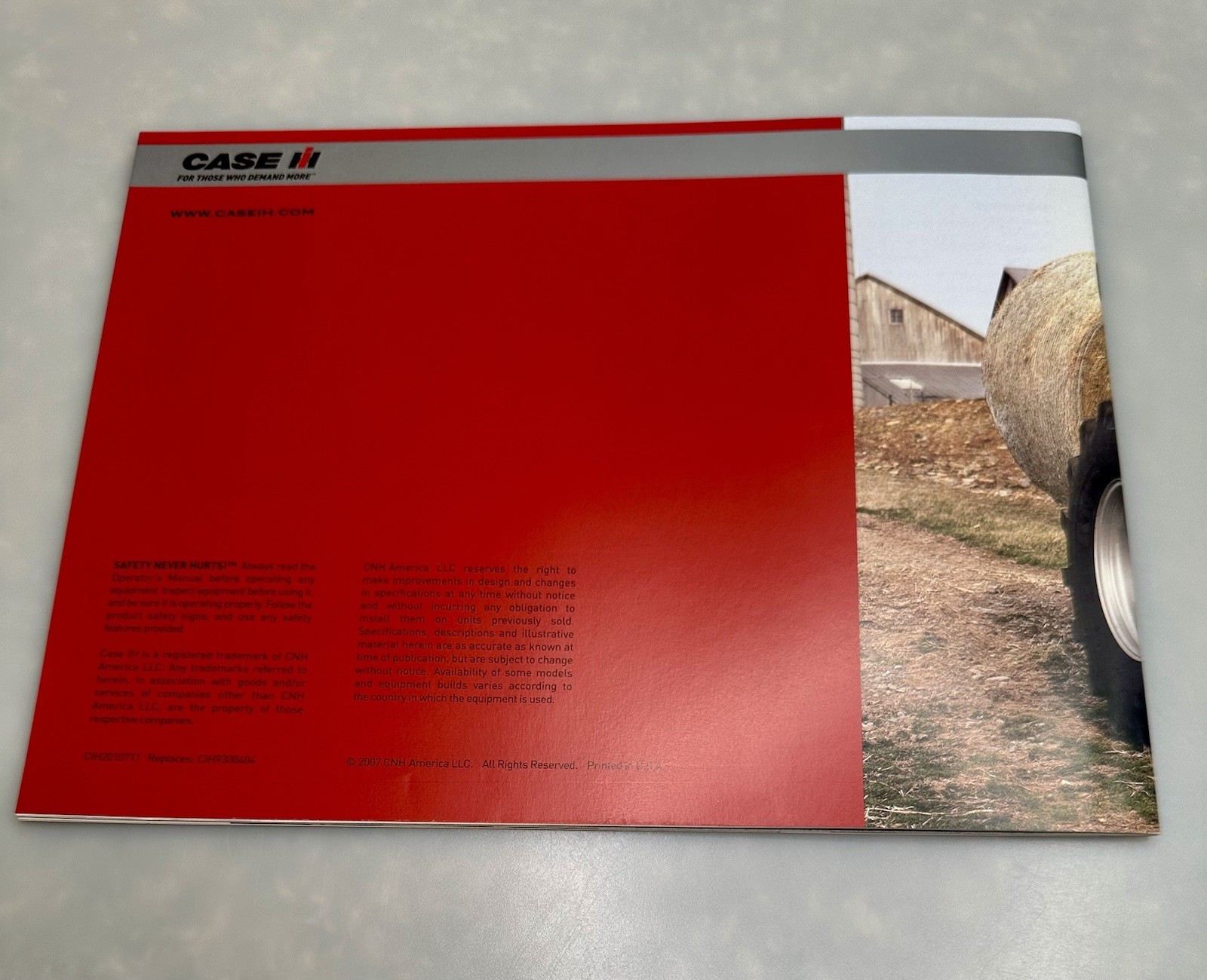 CASE-IH DX SERIES FARMALL TRACTORS Brochure 2007