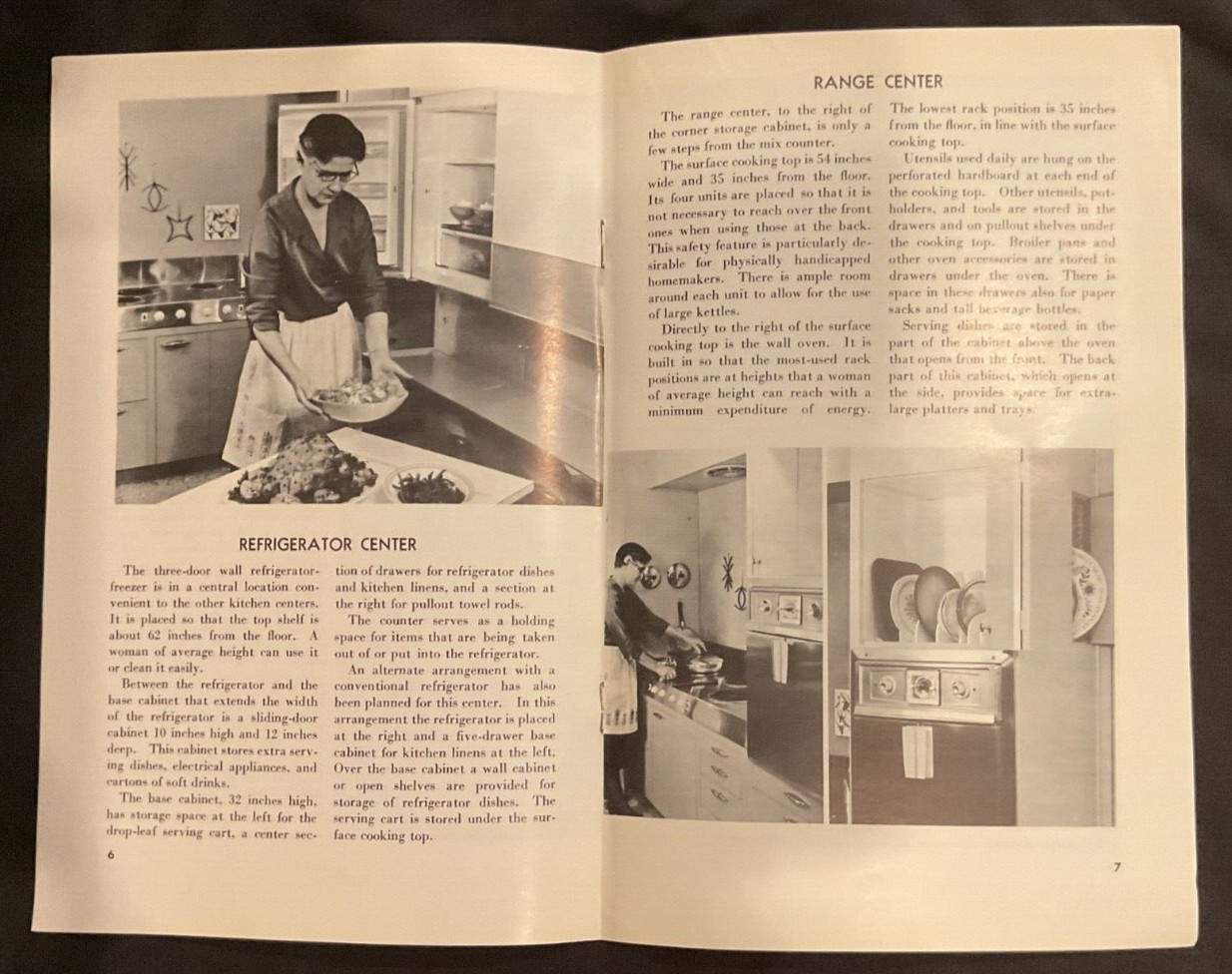 Rare 1958 THE BELTSVILLE KITCHEN-WORKROOM
