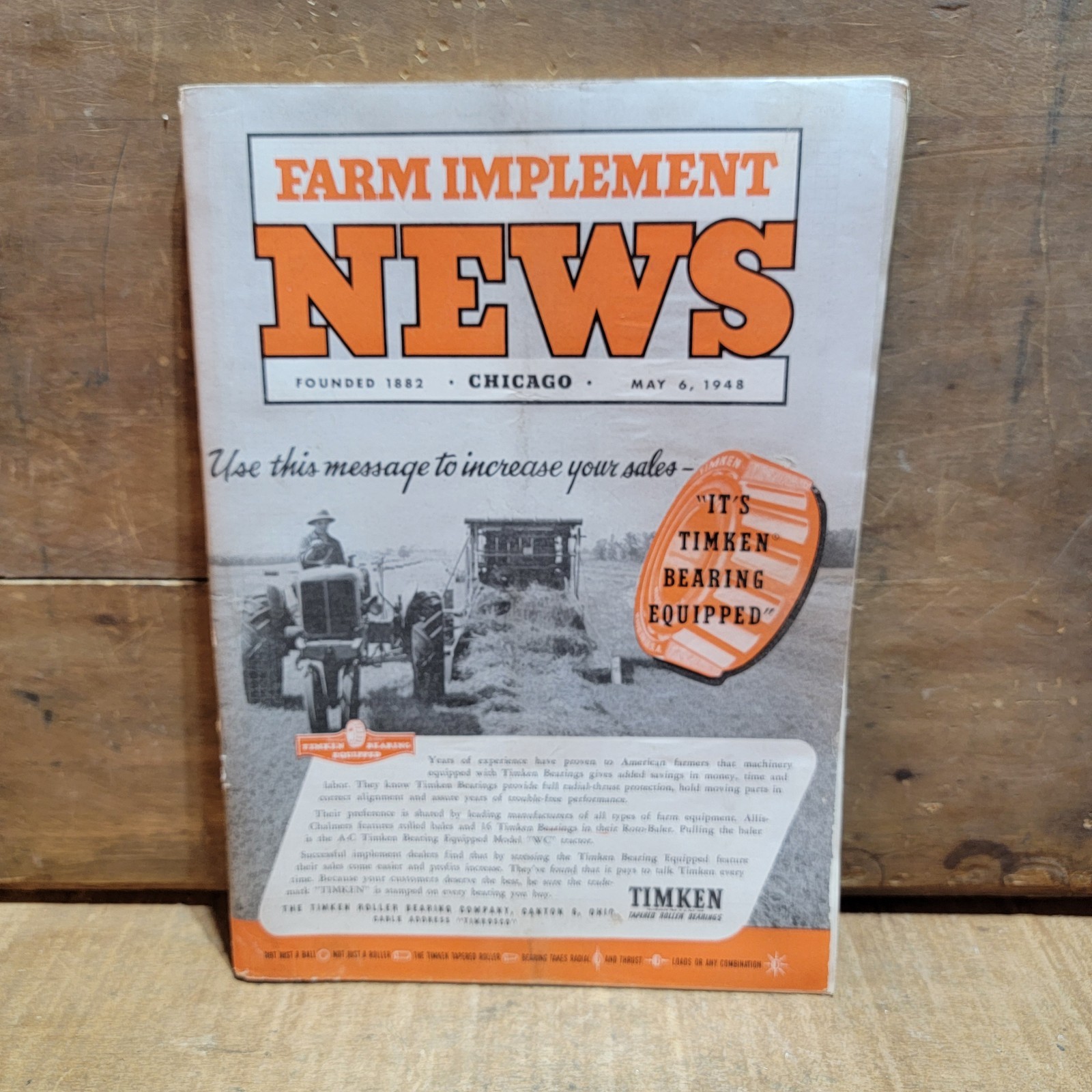 Farm Implement News Magazine May 6, 1948