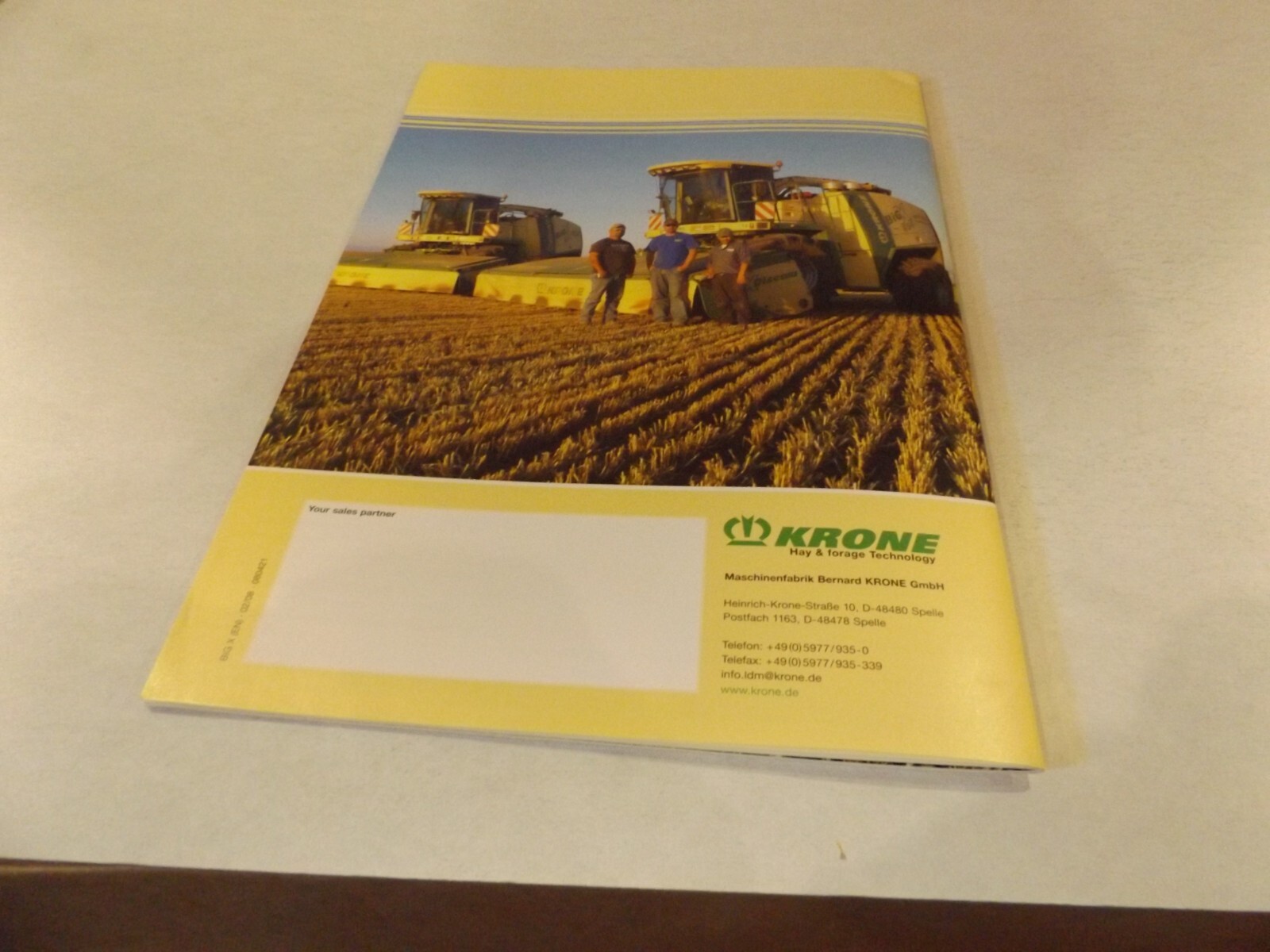 KRONE BIG-X THE FORAGE HARVESTER. LITERATURE # BIG X (EN) 02/08 080421