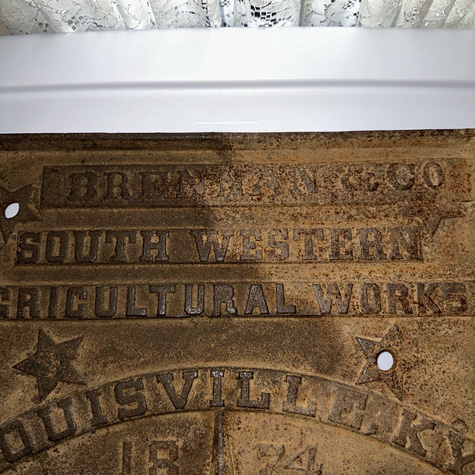 Brennan & Co Southwestern Agriculture Implement Works Louisville KY Cast Iron