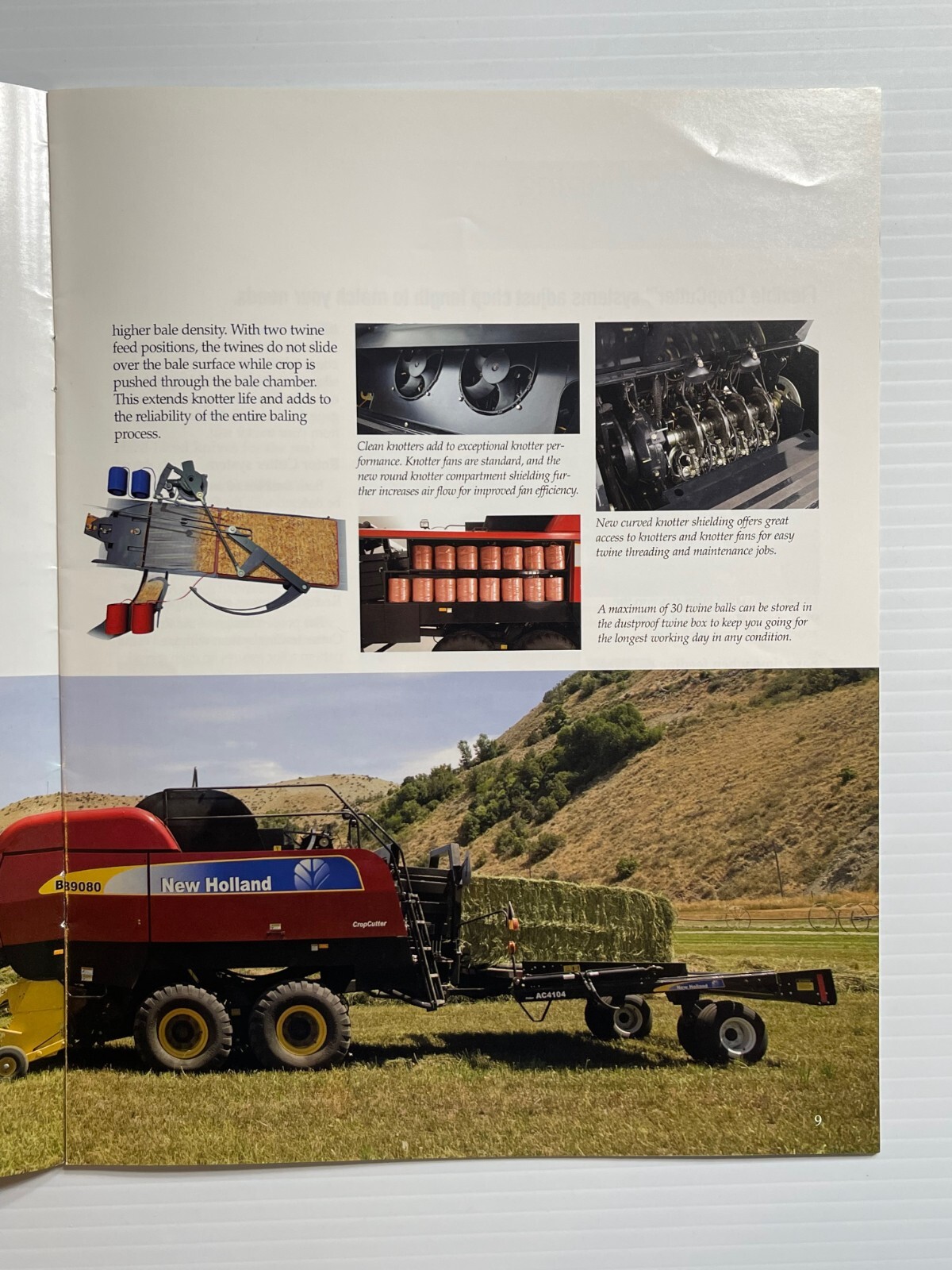 New Holland BB9000 Series Baler Sales Brochure (Original Brochure) 2008